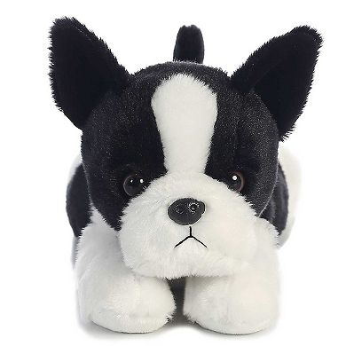 Aurora Medium Black Flopsie 12" Buster Boston Terrier Adorable Stuffed Animal