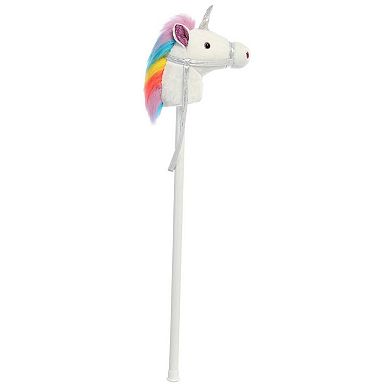 Aurora X-Large White Giddy-Up Friends 37" Unicorn Rideable Stuffed Animal