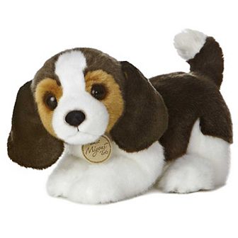 Aurora Medium Brown Miyoni Tots 11" Beagle Pup Adorable Stuffed Animal