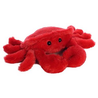 Aurora Small Red Mini Flopsie 8" Crab Adorable Stuffed Animal