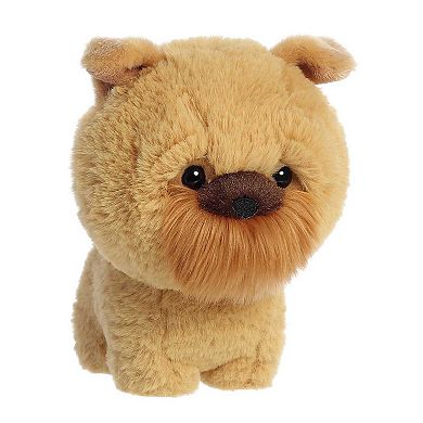 Aurora Small Brown Teddy Pets 7" Griffon Bruxellois Playful Stuffed Animal