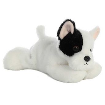 Aurora Small White Mini Flopsie 8" French Bulldog Pup Adorable Stuffed Animal