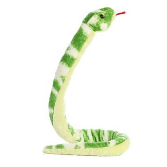 Aurora X-Large Green Snake 50" Emerald Tree Boa Realistic Stuffed Animal
