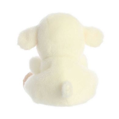 Aurora Mini White Palm Pals 5" Woolly Lamb Adorable Stuffed Animal
