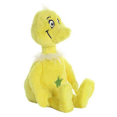 Aurora - Medium Yellow Dr. Seuss - 12" Sneetch - Whimsical Stuffed Animal