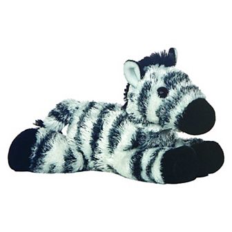 Aurora Small White Mini Flopsie 8" Zany Adorable Stuffed Animal