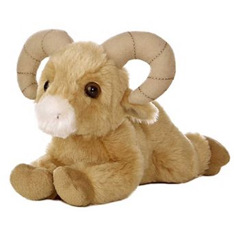 Aurora Small Brown Mini Flopsie 8" Big Horn Sheep Adorable Stuffed Animal
