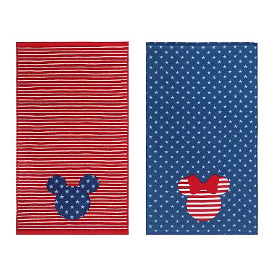 Disney's Mickey Mouse Patriotic 2-Pack Terry Cloth Kitchen Towel Set by Celebrate Together™ Americana