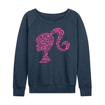 Plus Size Barbie® Lifestyle French Terry Long Sleeve Tee