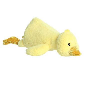 Aurora Large Yellow Snoozles 19" Duck Laid-back Stuffed Animal