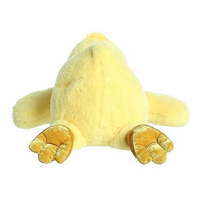 Aurora Large Yellow Snoozles 19" Duck Laid-back Stuffed Animal