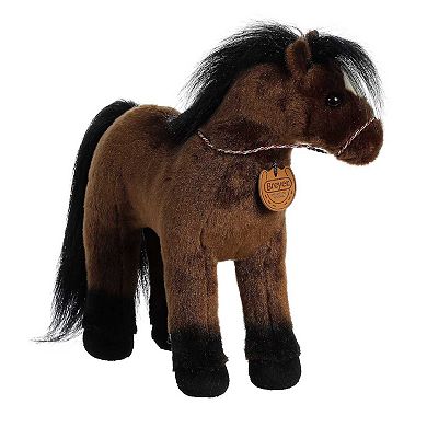 Aurora Large Brown Breyer 13" Thoroughbred Exquisite Stuffed Animal