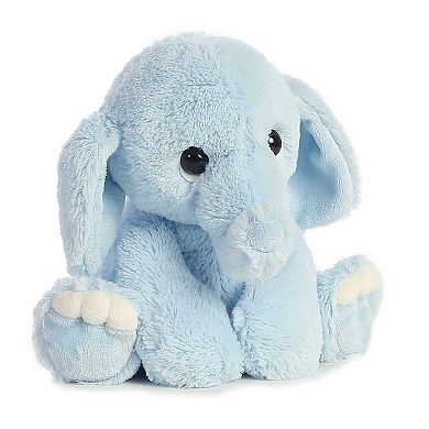 ebba - Medium Lil Benny Phant - 10" Blue - Playful Baby Stuffed Animal