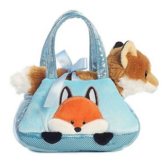 Aurora Small Multicolor Fancy Pals 7" Peek-A-Boo Fox Fashionable Stuffed Animal