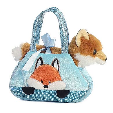 Aurora Small Multicolor Fancy Pals 7" Peek-A-Boo Fox Fashionable Stuffed Animal