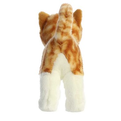 Aurora Medium Orange Miyoni 10" Orange Tabby Cat Adorable Stuffed Animal