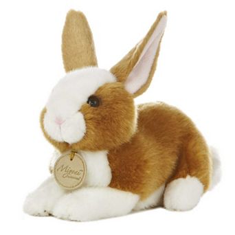 Aurora Small Brown Miyoni 8" Dutch Rabbit Adorable Stuffed Animal