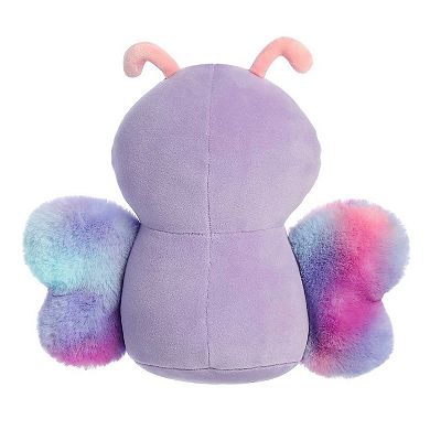 Aurora Small Purple Squishiverse Squishy Hugs 9" Butterfly Adorable Stuffed Animal