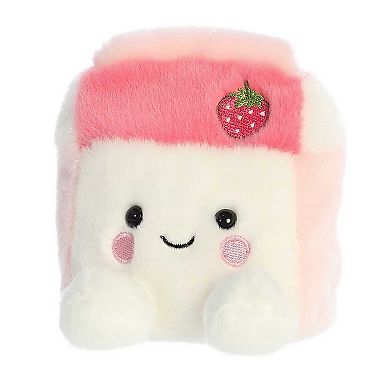 Aurora Mini Pink Palm Pals 5" Fresa Strawberry Milk Adorable Stuffed Animal