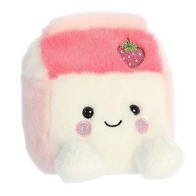 Aurora Mini Pink Palm Pals 5" Fresa Strawberry Milk Adorable Stuffed Animal