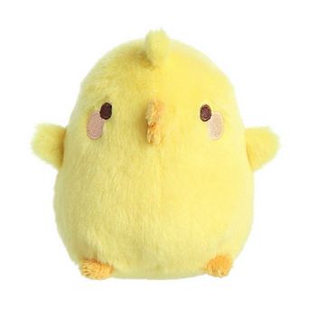 Aurora Mini Yellow Molang 4.5" Piu Piu Playful Stuffed Animal