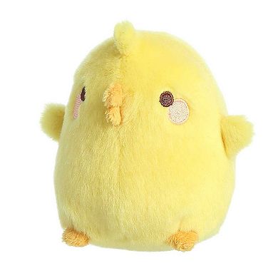 Aurora Mini Yellow Molang 4.5" Piu Piu Playful Stuffed Animal