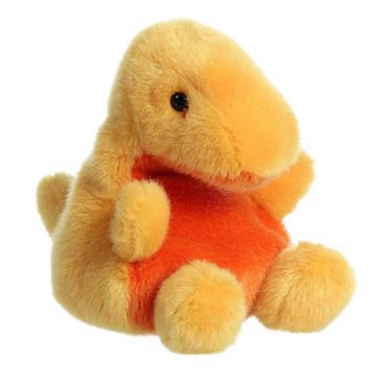 Aurora Mini Yellow Palm Pals 5" Thunder Bronto Adorable Stuffed Animal