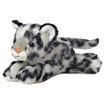 Aurora Small Grey Mini Flopsie 8" Snow Leopard Adorable Stuffed Animal