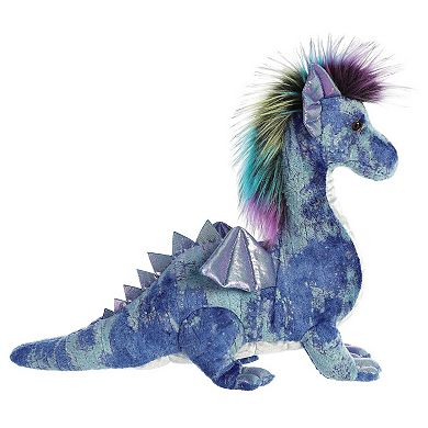Aurora Large Blue Luxe Boutique 17" Zion Dragon Exquisite Stuffed Animal