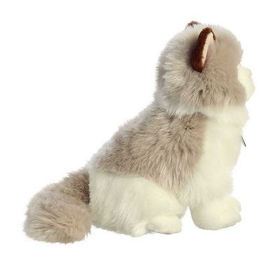 Aurora Small White Miyoni 9" Ragdoll Cat Adorable Stuffed Animal