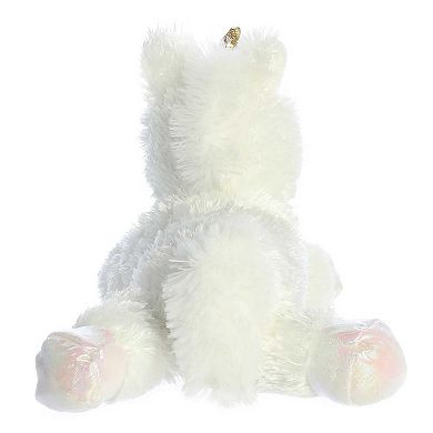 Aurora Small White Mini Flopsie 8" Celestial Adorable Stuffed Animal