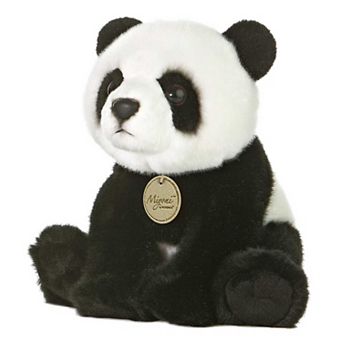 Aurora Medium Black Miyoni 10" Panda Adorable Stuffed Animal