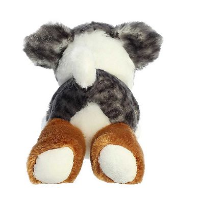 Aurora Small Multicolor Mini Flopsie 8" Australian Shepherd Adorable Stuffed Animal