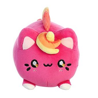 Aurora Small Pink Tasty Peach 7" Berry Sunset Meowchi Enchanting Stuffed Animal