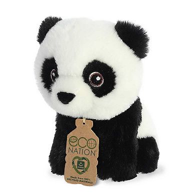 Aurora Mini Black Eco Nation 5" Mini Panda Eco-Friendly Stuffed Animal