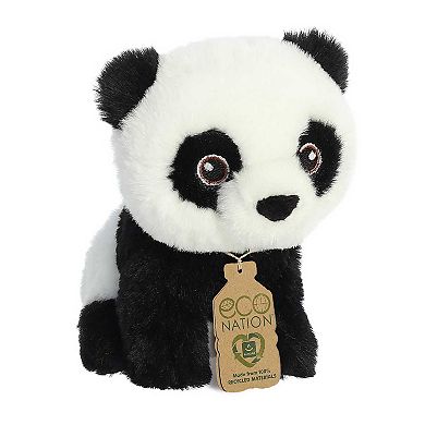 Aurora Mini Black Eco Nation 5" Mini Panda Eco-Friendly Stuffed Animal