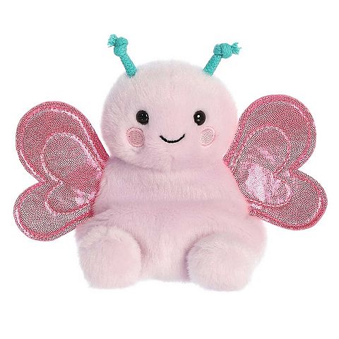 Детские мягкие игрушки Aurora Mini Pink Palm Pals 5" Petunia Butterfly Adorable Stuffed Animal