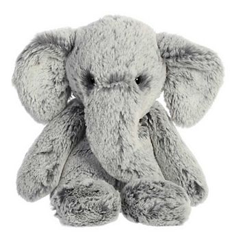 Aurora Small Grey Sweet & Softer 9" Elephant Snuggly Stuffed Animal