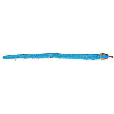 Aurora X-Large Multi-color Snake 53" Rainbow Realistic Stuffed Animal