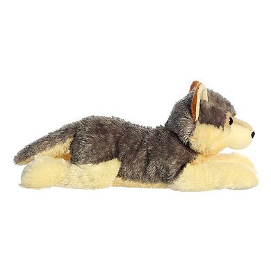 Aurora Large Grey Grand Flopsie 16.5" Wily Wolf Adorable Stuffed Animal