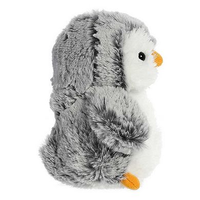 Aurora Small Grey PomPom Penguin 6" Pompom Mini Penguin Playful Stuffed ...