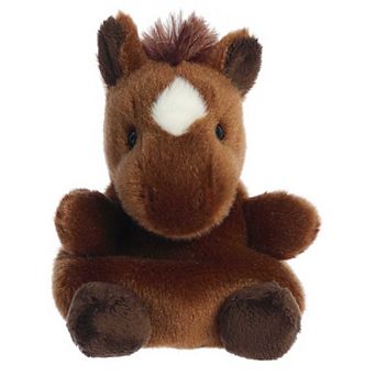 Aurora Mini Brown Palm Pals 5" Truffle Brown Horse Adorable Stuffed Animal