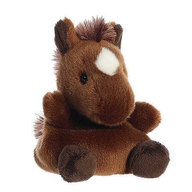 Aurora Mini Brown Palm Pals 5" Truffle Brown Horse Adorable Stuffed Animal