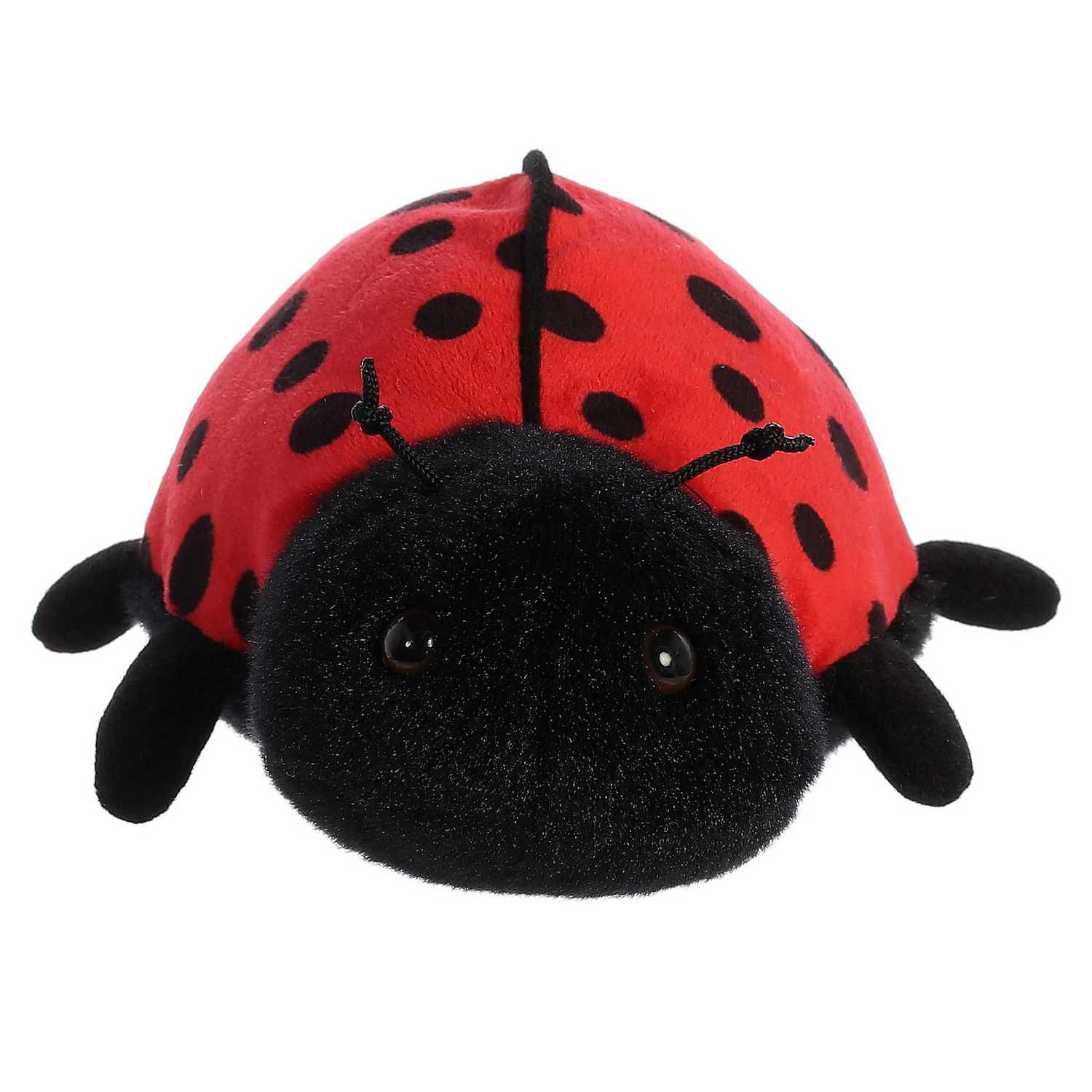 Детская мягкая игрушка Aurora Small Red Mini Flopsie 8" Ladybug-Ladybird Adorable Stuffed Animal — фото 1