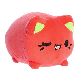 Aurora Small Orange Tasty Peach 7" Guava Meowchi Enchanting Stuffed Animal