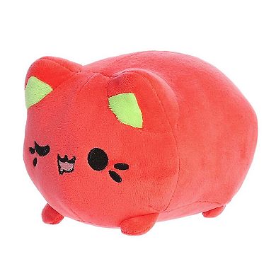 Aurora Small Orange Tasty Peach 7" Guava Meowchi Enchanting Stuffed Animal