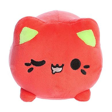 Aurora Small Orange Tasty Peach 7" Guava Meowchi Enchanting Stuffed Animal