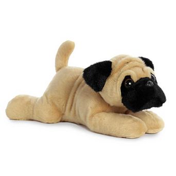 Aurora Medium Brown Flopsie 12" Pug-Ger Adorable Stuffed Animal