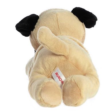 Aurora Medium Brown Flopsie 12" Pug-Ger Adorable Stuffed Animal