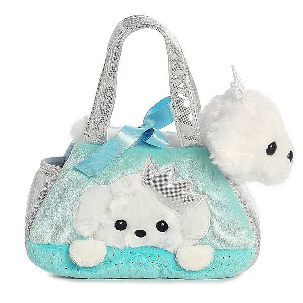 Aurora Small Multicolor Fancy Pals 7" Peek-A-Boo Princess Puppy Fashionable Stuffed Animal